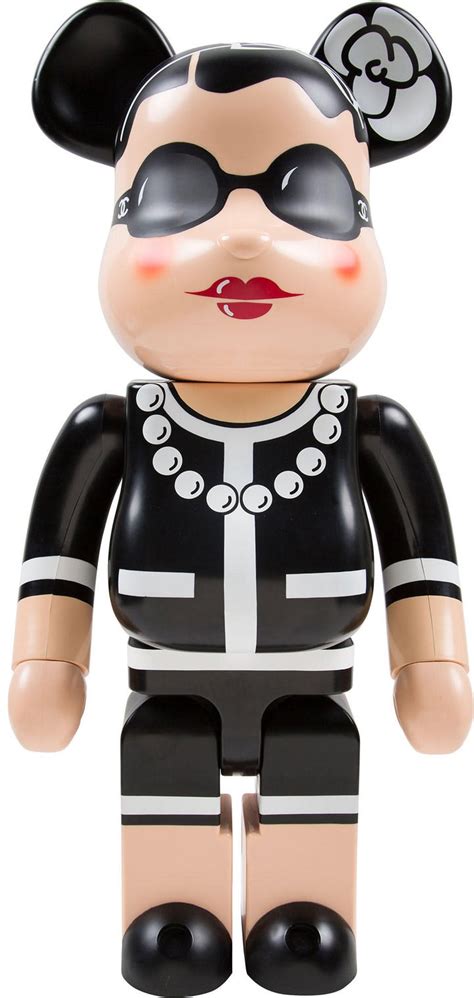 chanel 1000 bearbrick|lifesize bearbrick.